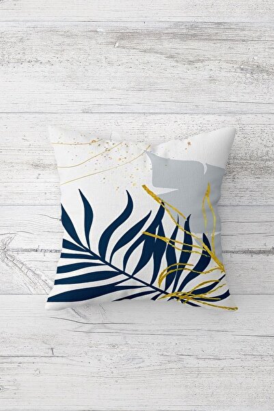 EKO Тропічний візерунок листя з прихованим чохлом на блискавці для подушок диван наволочка набір4шт