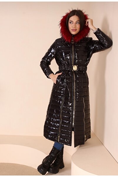 RECEP AYDIN Palton puffer din material Moncler pentru femei