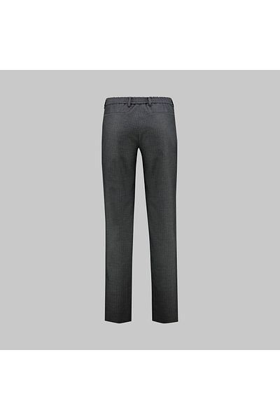 Sarar Interview Jogger Lace-Up Anthracite Striped Sports Trousers