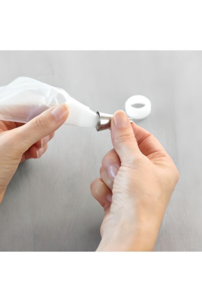 AGN STORE 10 Adet Büyük Ekstra Krema Sıkma Torbası 25x46cm (duysuz)