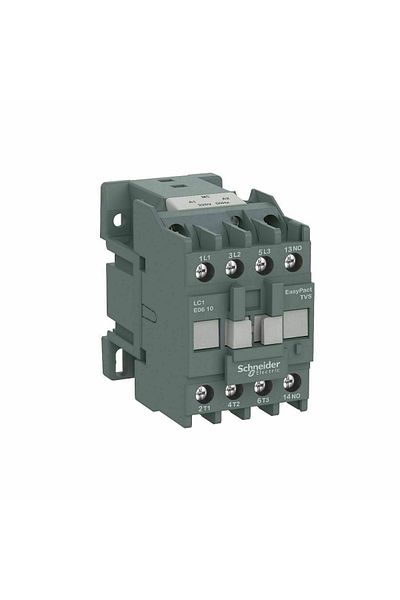 Schneider Electric Schneider 25 Ampere 1na Contactor 3 Pole 11kw 220vac Lc1e2510m5