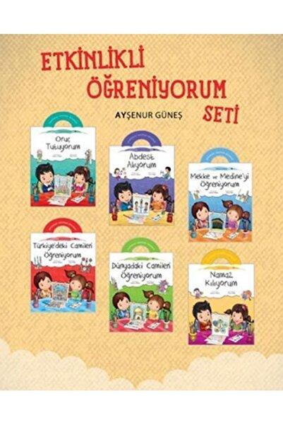 Nesil Çocuk Yayınları Etkinlikli Öğreniyorum Seti 6 Kitap Set-Ayşenur Güneş