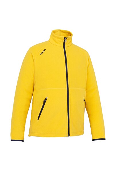 Decathlon Tribord Children's Warm Sailing Fleece - Yellow - Sailing 100
