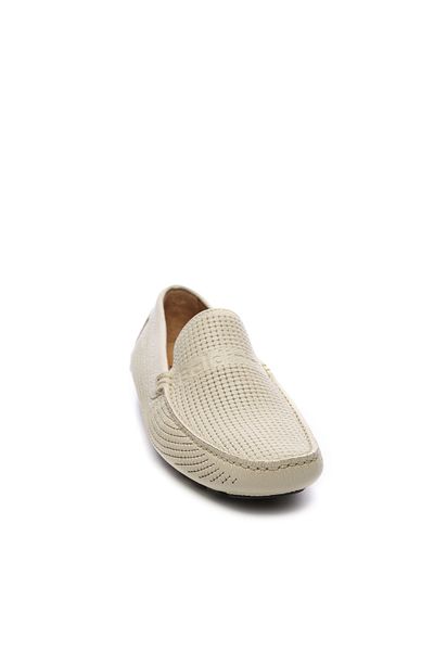 Baldinini Men's Gray Leather Shoes