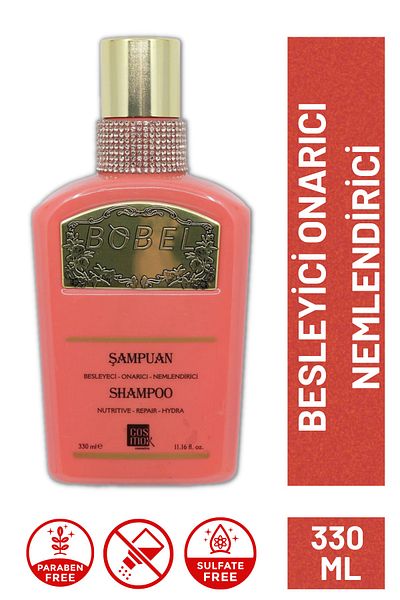 Bobel Keratin and Repairing Moisturizing Nourishing Shampoo