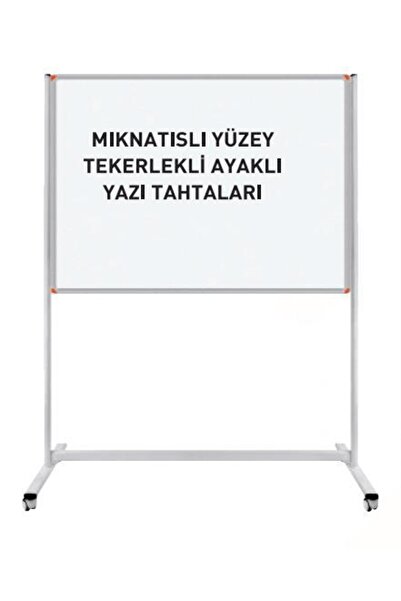 Panda Yazı Tahtası Brifing Mobil 360° Dönerli Çelik Emaye 90x120 Pan 531