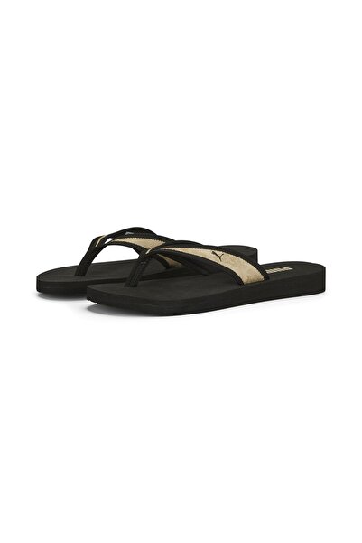 Puma Sandy Flip - Metalik Siyah Terlik