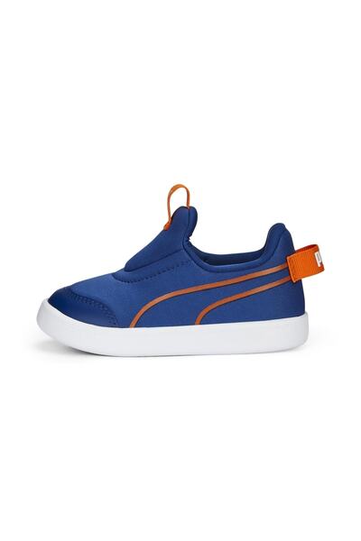Puma Courtflex v2 Slip On Inf - Mavi Bebek Spor Ayakkabısı