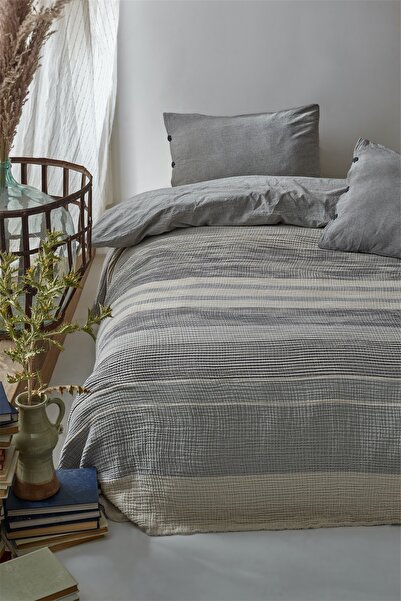 Berolige Snuggle "S" 4 Layers Muslin 100% Cotton Yarn Paint Battal Pike - Bed...