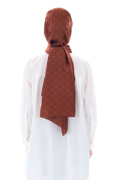 chale monde Σπειροειδές σχέδιο Jacquard Elegante Series Viscon με λουράκι περιτυλίγματος και φάκελο δώρου 75x200