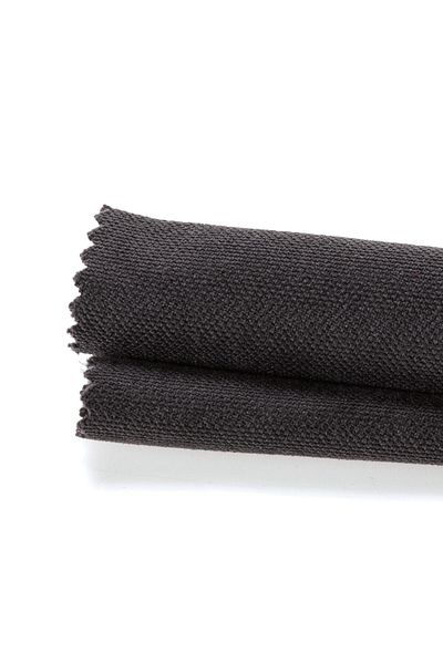 Demor Home Velvet Textured Smoke Gray Runner