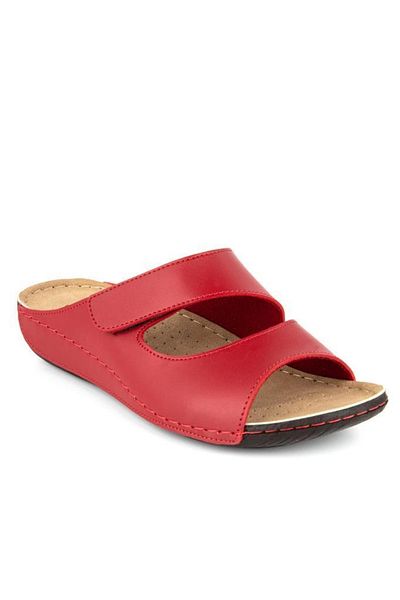 Muya Serres 32244-003 Anatomical Sole Women's Slippers Claret Red 36-40