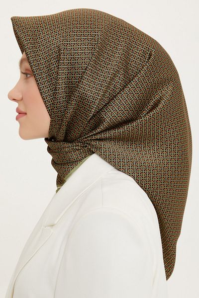 Armine Μεταξωτό κασκόλ 8733d (twill) (νοσταλγία)