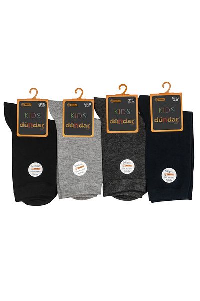 Dündar Unisex Children's Modal Socks 8177 Pack of 3