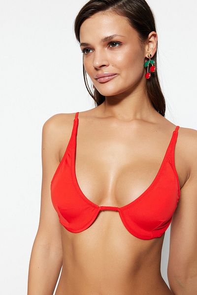 Trendyol Collection Piros huzalos bikinifelső TBESS23BU00061