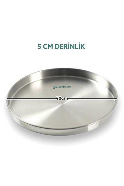 YILDIZ ARKAR Alüminyum Baklava Börek Fırın Tepsisi 42 Cm