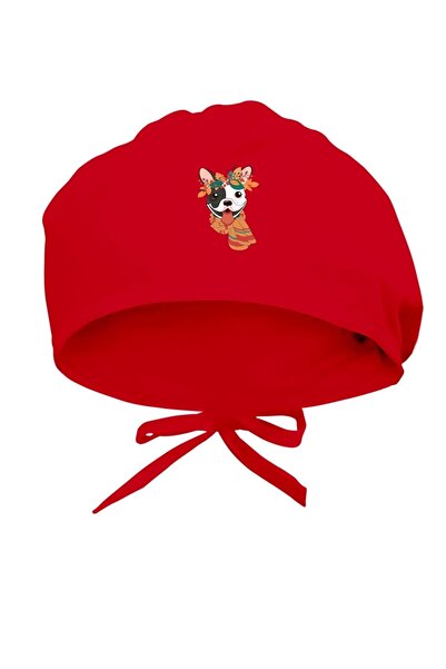 Tasarım Trend Șapcă chirurgicală cu design special pentru câini cu tematică d...