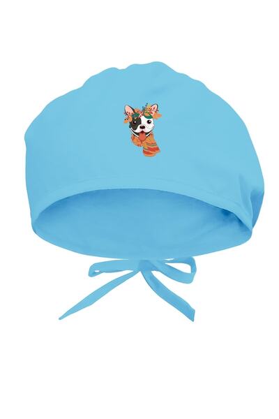Tasarım Trend Șapcă chirurgicală cu design special pentru câini cu tematică d...