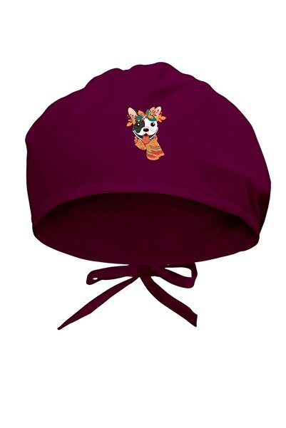 Tasarım Trend Șapcă chirurgicală cu design special pentru câini cu tematică d...