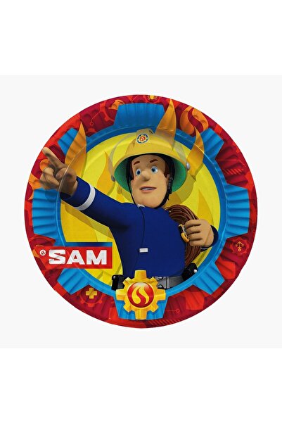kullanatparti Itfaiyeci Sam Parti Malzemeleri Karton Tabak 8 Li Itfaiyeci Sam...