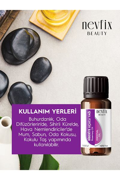 Nevfix Beauty Rosemary 10 Ml 100% Pure Essential Oil