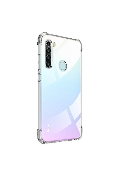 Nezih Case جراب Xiaomi Redmi Note 8t من السيليكون الصلب الشفاف المقاوم للصدمات والصدمات