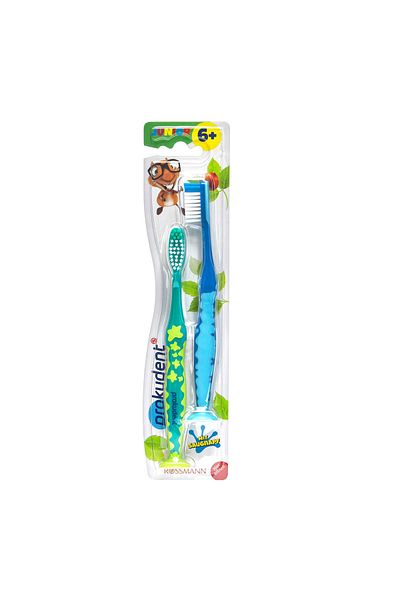 prokudent Junior Toothbrush Set of 2 for Ages Above 6