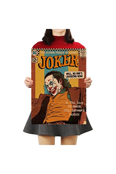 Caph Design Joker Vintage Kraft Poster - 33x48cm