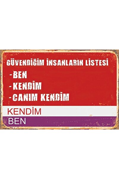 Hayat Poster Dragi ja, ulični znak, retro drveni poster