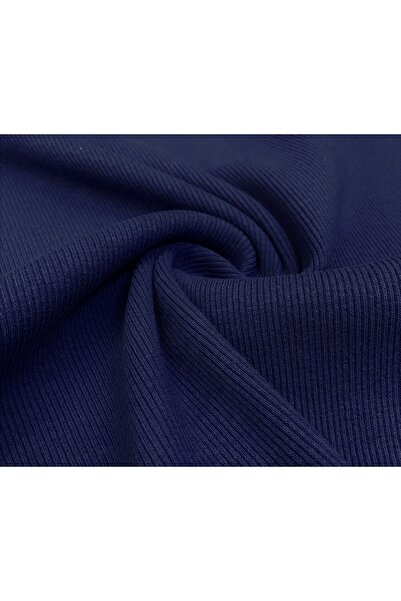 ÖZGÜR KUMAŞ Lacivert Kaşkorse