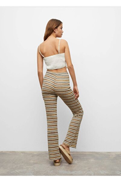 Mango Teen Çizgili Pantolon