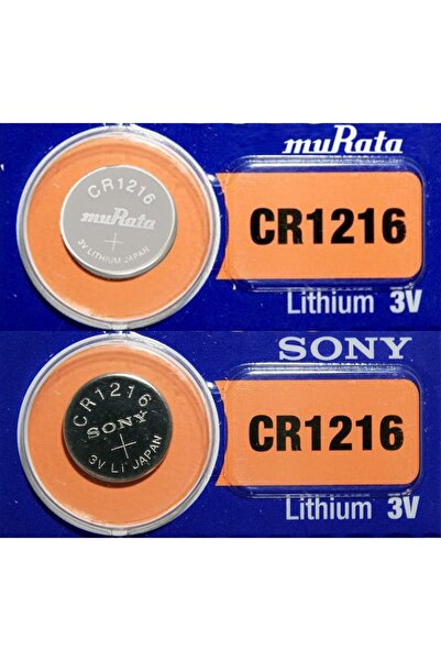 Sony 1 Adet Murata Cr1216 Pil 3v 3 Volt Lithium Lityum Cell Batteries Battery P1c8