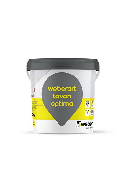 WEBER Beyaz Tavan Boyası Art Tavan Optima 10 Kg (5,7 Litre)
