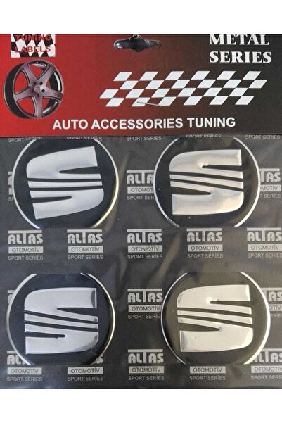 ALTAŞ Seat Alüminyum Yapıştırma Jant Göbeği 4 Lü 55mm