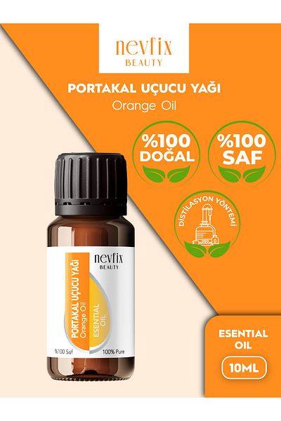 Nevfix Beauty 10 ml 100% Pure Orange Essential Oil