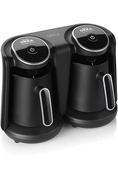 Arzum Okka Ok006 Mınıo Duo Turkish Coffee Machine Eu 2 Pin -880 W, Chrome