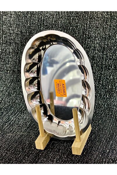 ZÜCEVİM Chrome Boat Plate 31cm