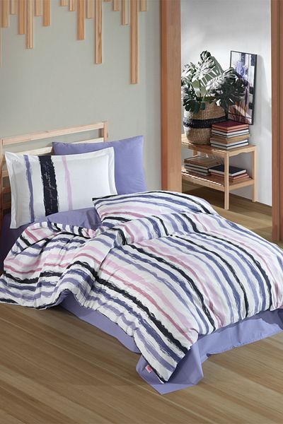 Hobby Set de husă de pilota de studio Trend Blue, unică, 100% bumbac, popelin