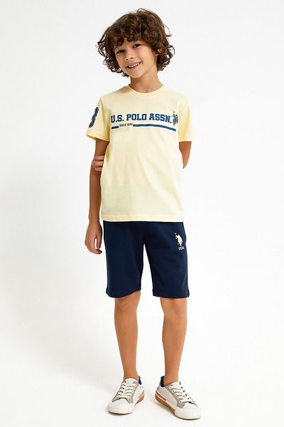 U.S. Polo Assn. Children's Licensed Top and Bottom T-shirt Set