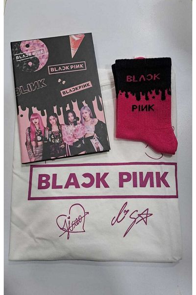 GC GÖKHAN CLUB Μπλουζάκι Blackpink Notebook Κάλτσες