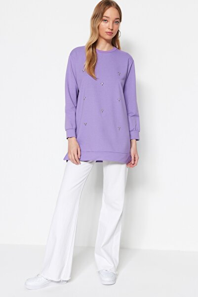 Trendyol Modest Tunic - Purple - Regular fit
