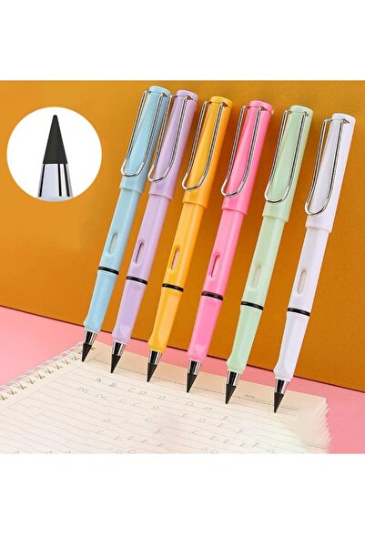 NaSaDAN Bitmeyen Sonsuz Kalem Gerçek Tükenmez Mürekkepsiz Kurşun Eskiz Çizim Boyama