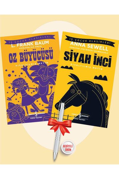 TÜRKİYE İŞ BANKASI KÜLTÜR YAYINLARI ساحر أوز (إل فرانك باوم) - مجموعة من قطعت...