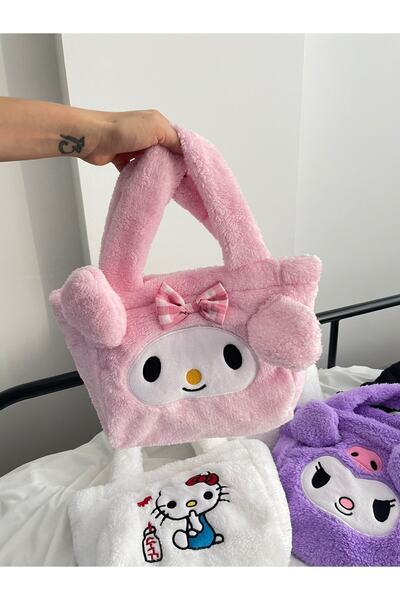 Planet Butik Аніме Sanrio Kuromi Melody Kawaii Плюшева сумка