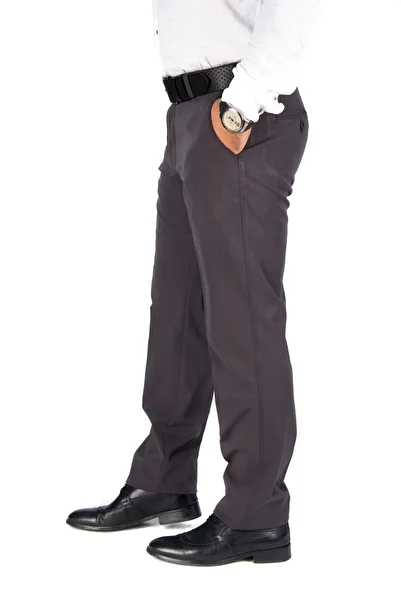 wontilotte Men's Cuban Smoked Linen Trousers