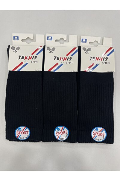 Tennis Мъжки спортни чорапи с 3 броя памучни (памучни) кърпи за под глезена