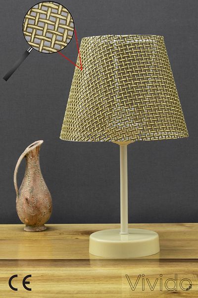 Vivido Abajur Light Brown Wicker Lampshade