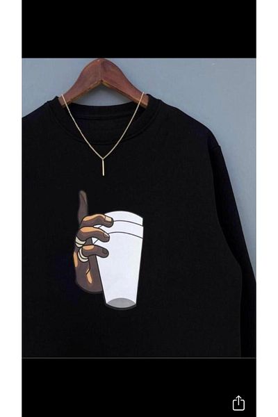 İmpavido Sticla de hanorac oversize