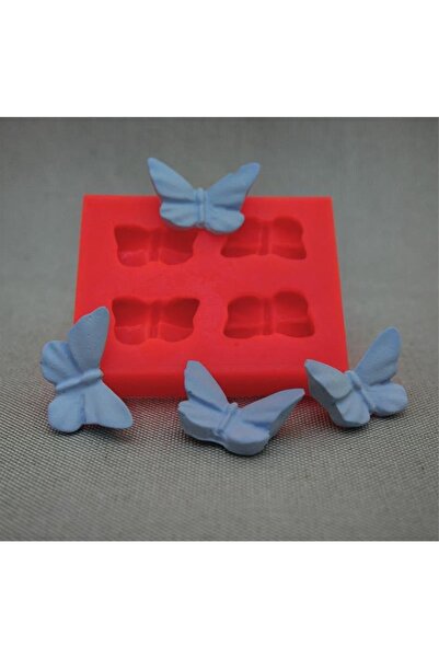 Malzeme Gross 4'lü Kelebek Sabun Kalıbı Ve Kokulu Taş Kalıbı