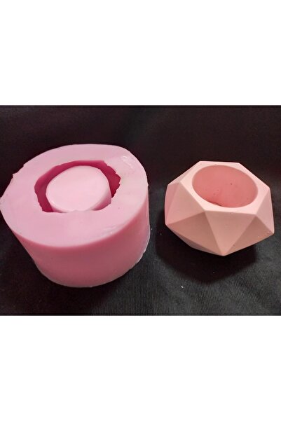 Malzeme Gross Prizma Saksı Silikon Kokulu Taş Kalıbı